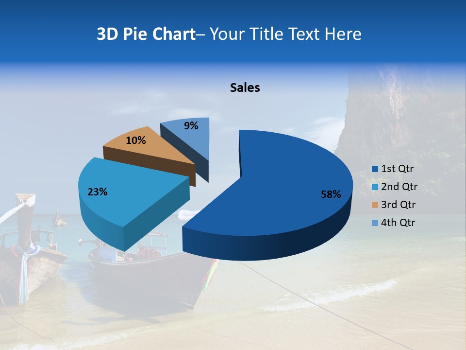 Beautiful Summer Green PowerPoint Template