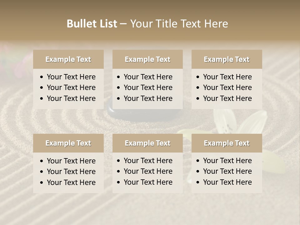 Sand Tradition Ancient PowerPoint Template