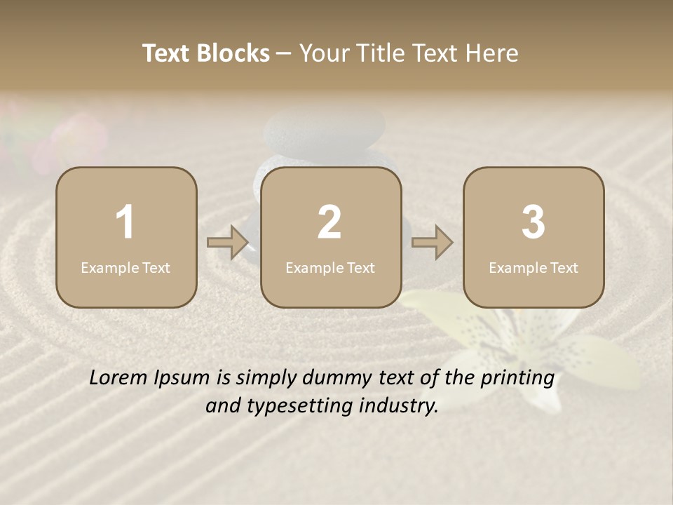 Sand Tradition Ancient PowerPoint Template