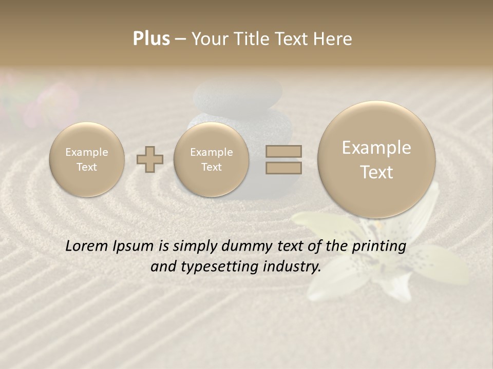 Sand Tradition Ancient PowerPoint Template