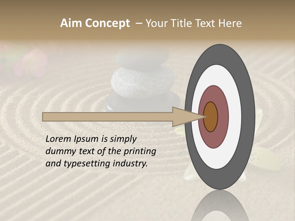 Sand Tradition Ancient PowerPoint Template