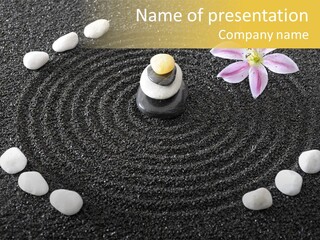 Simplicity Art Black PowerPoint Template