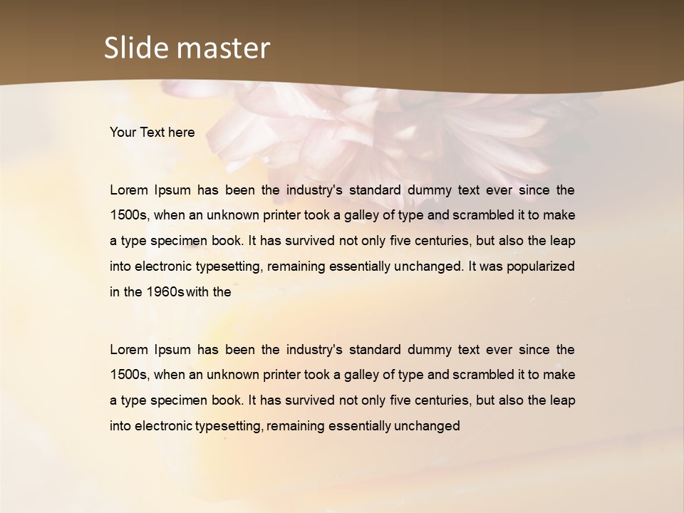 Products Treatment Hygiene PowerPoint Template