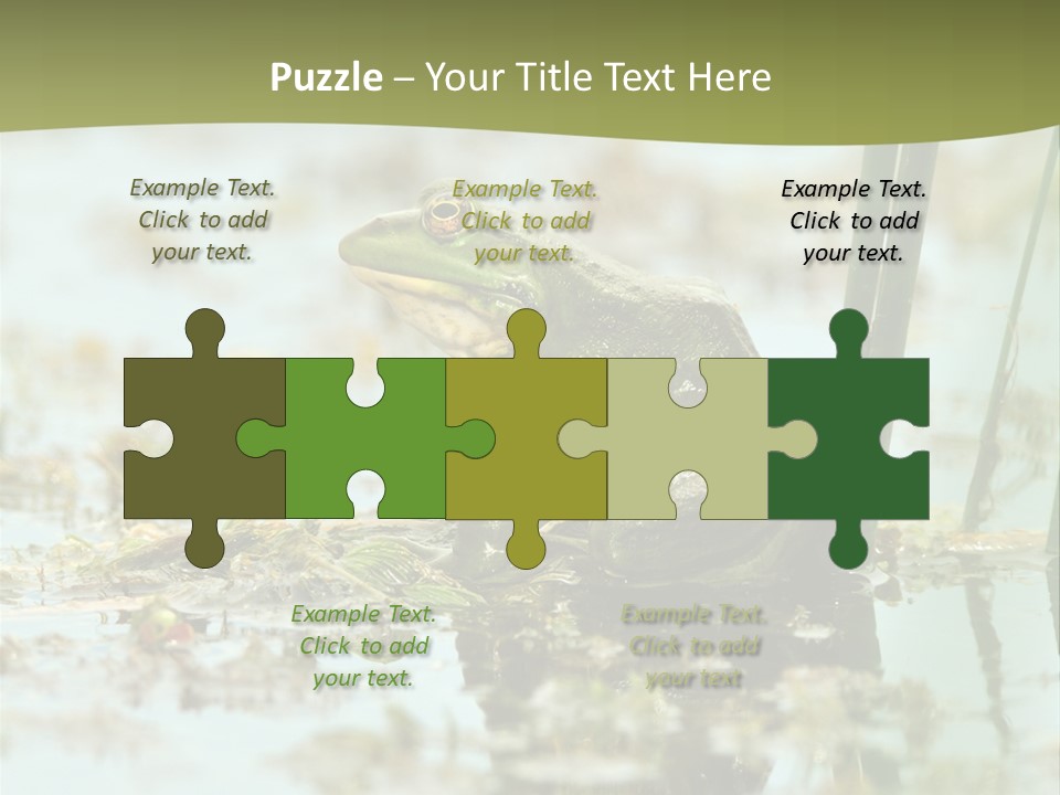 Beautiful Summer Green PowerPoint Template