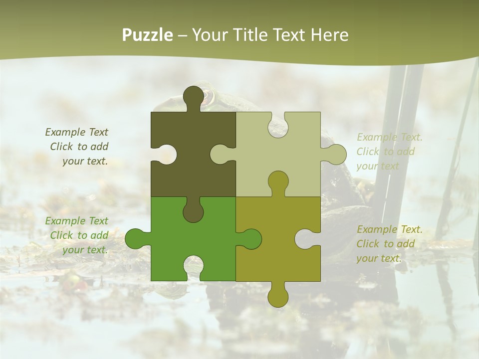 Beautiful Summer Green PowerPoint Template