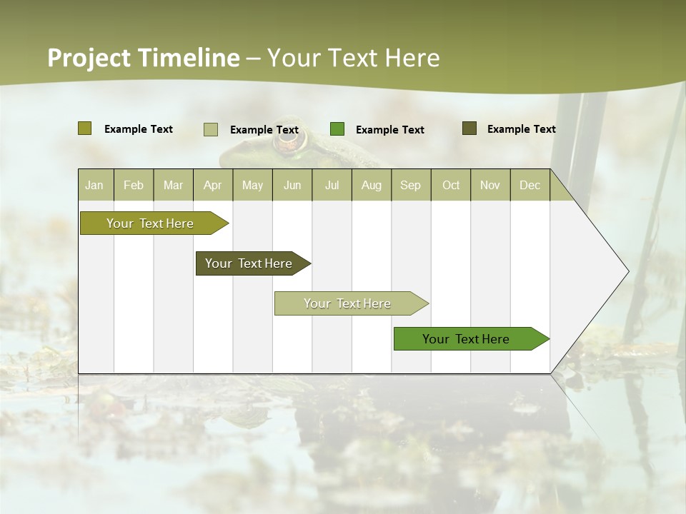 Beautiful Summer Green PowerPoint Template
