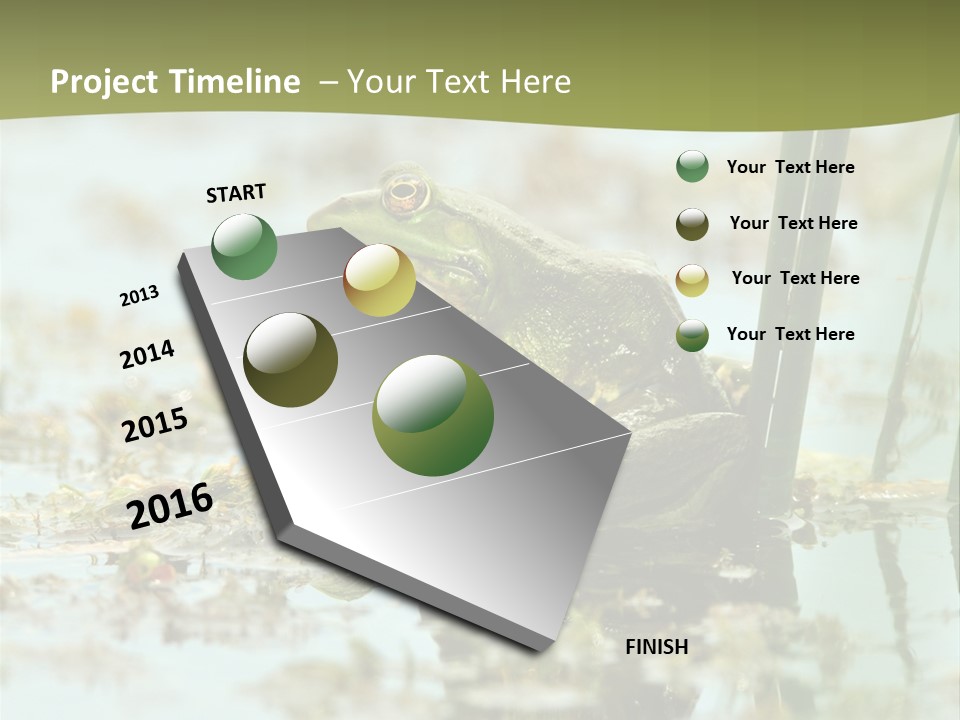 Beautiful Summer Green PowerPoint Template