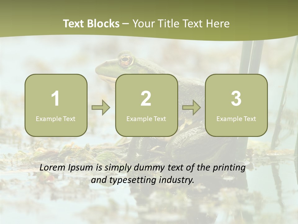 Beautiful Summer Green PowerPoint Template