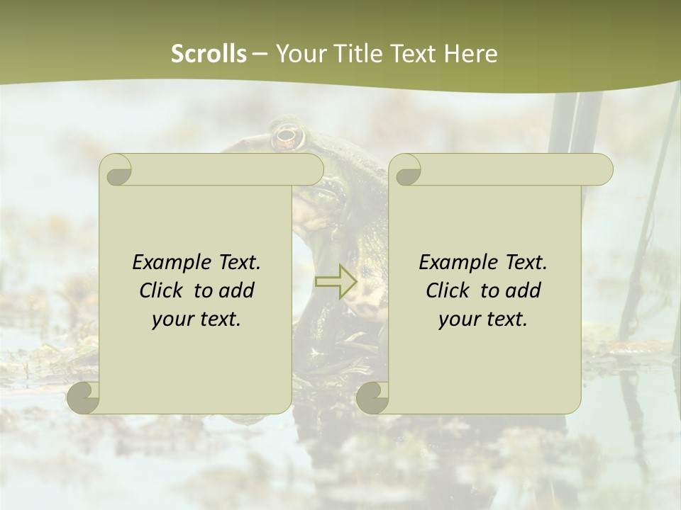 Beautiful Summer Green PowerPoint Template