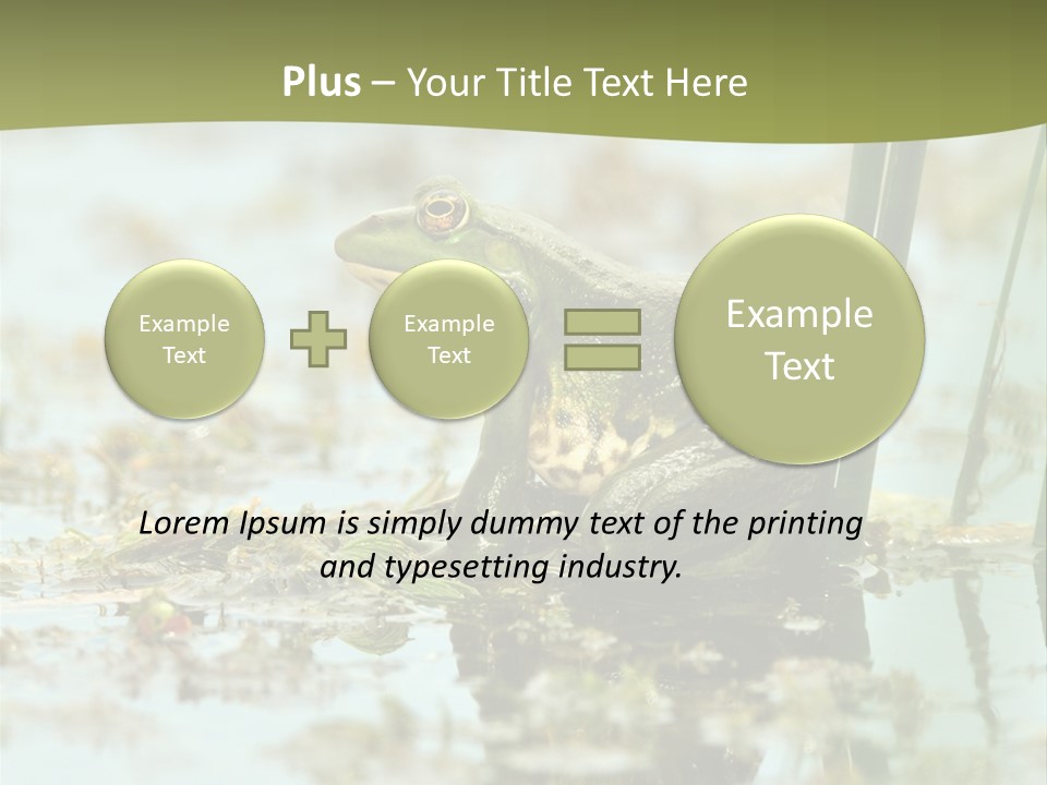 Beautiful Summer Green PowerPoint Template