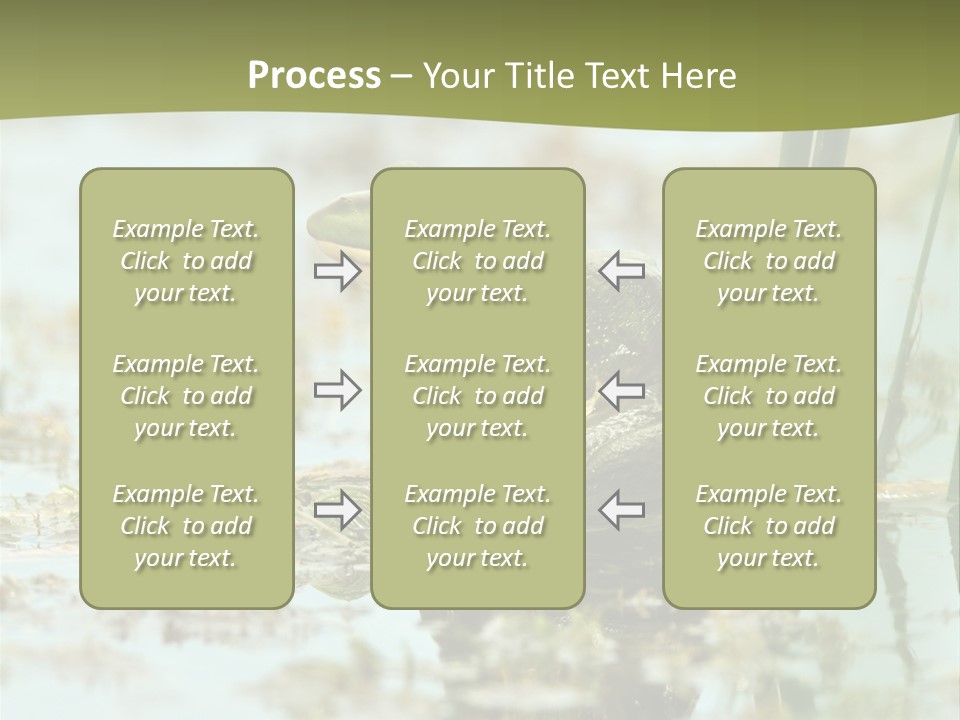 Beautiful Summer Green PowerPoint Template