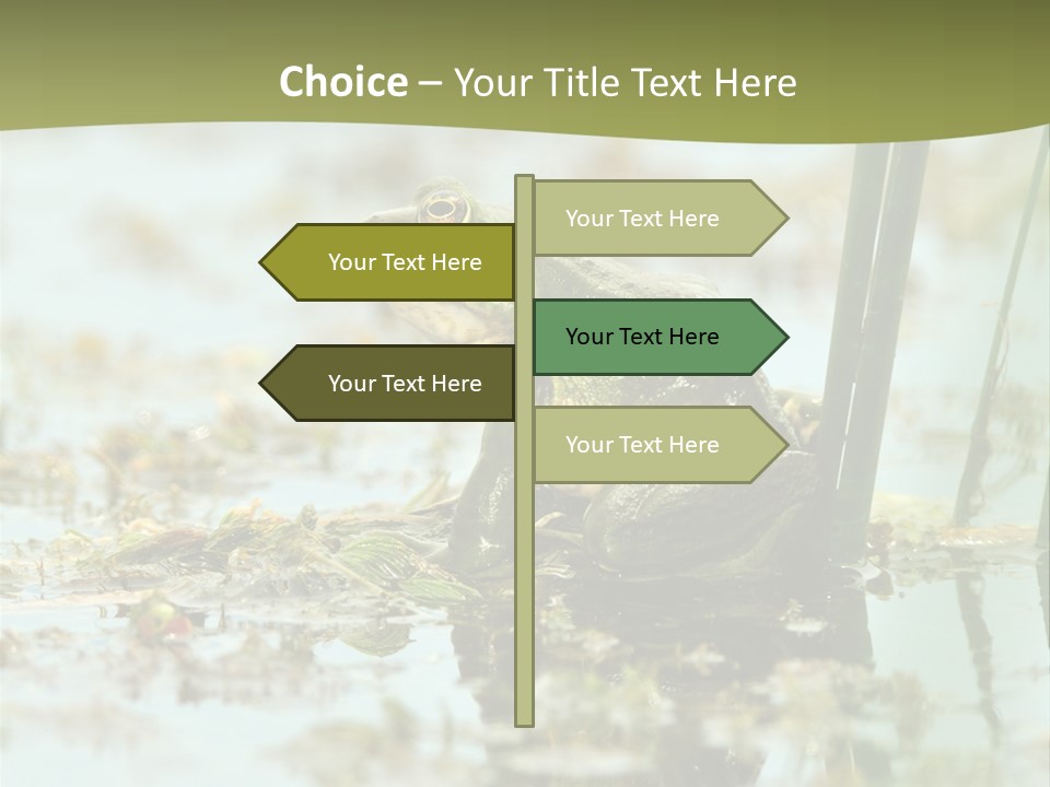Beautiful Summer Green PowerPoint Template