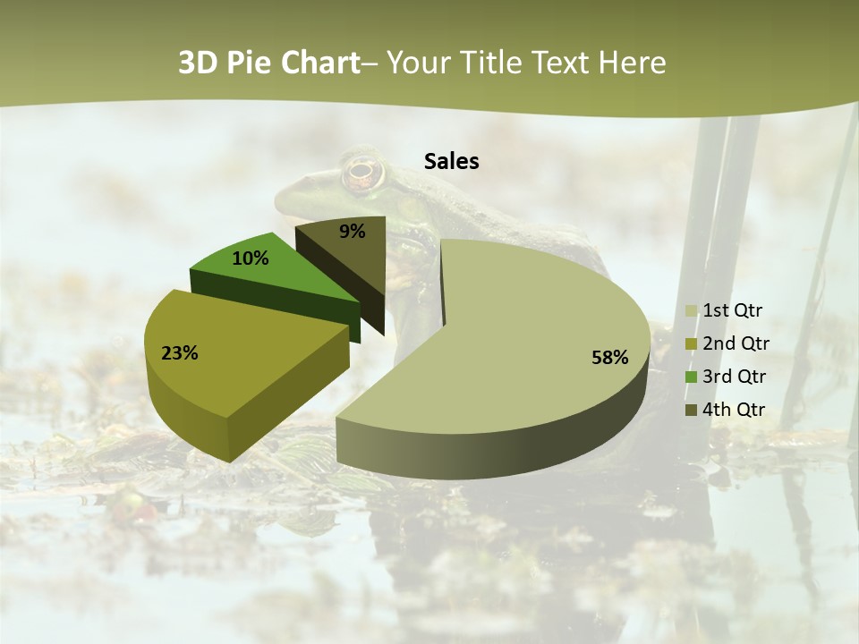 Beautiful Summer Green PowerPoint Template