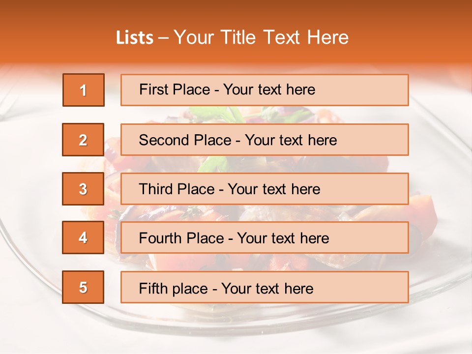 Life Health Parsley PowerPoint Template