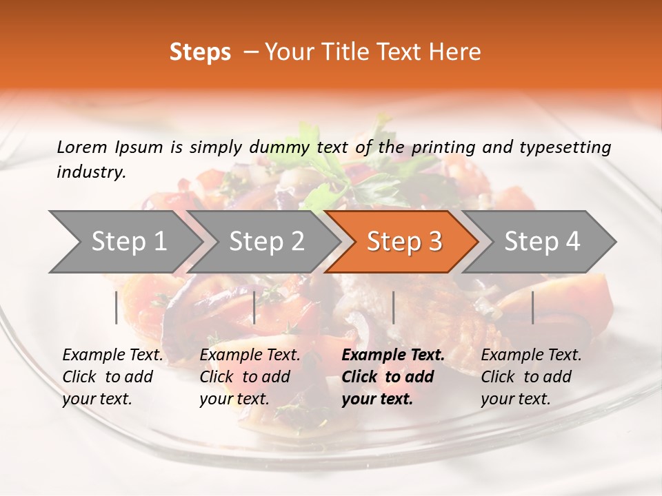 Life Health Parsley PowerPoint Template