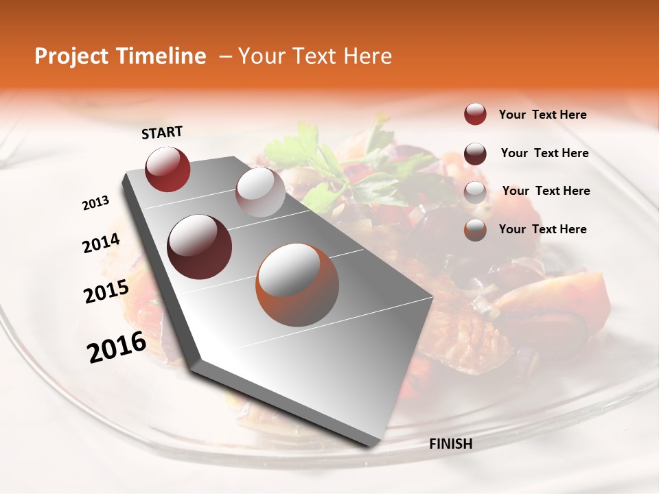 Life Health Parsley PowerPoint Template