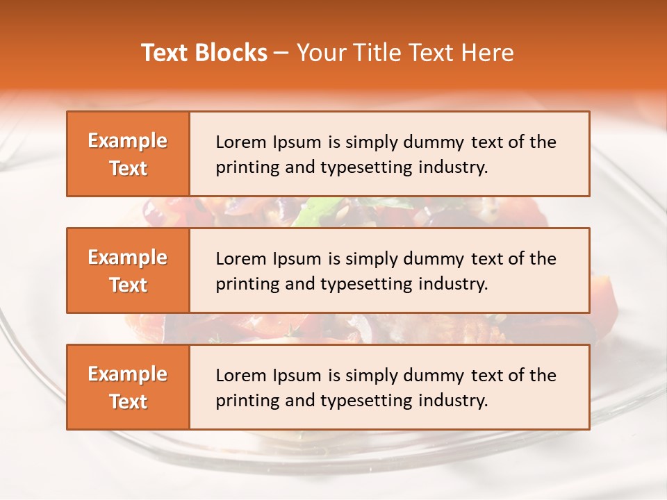 Life Health Parsley PowerPoint Template