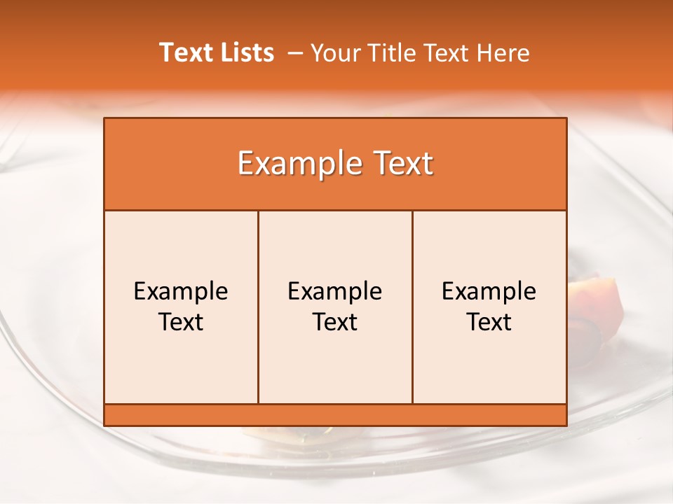 Life Health Parsley PowerPoint Template