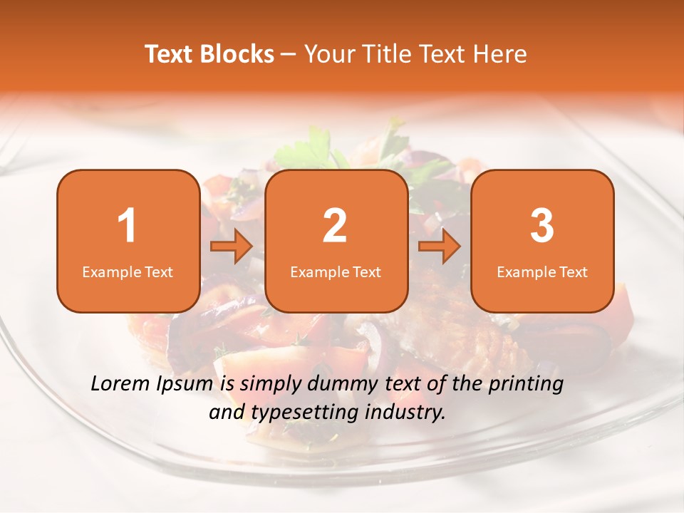 Life Health Parsley PowerPoint Template
