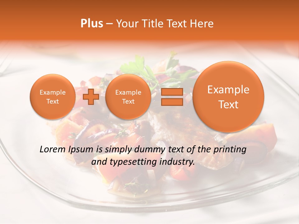 Life Health Parsley PowerPoint Template
