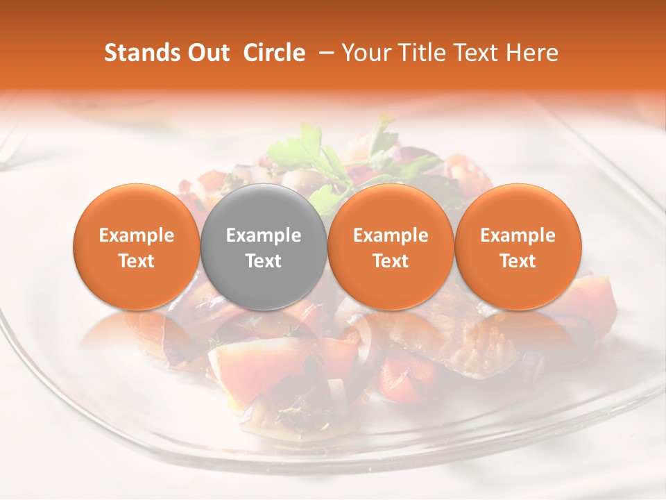 Life Health Parsley PowerPoint Template