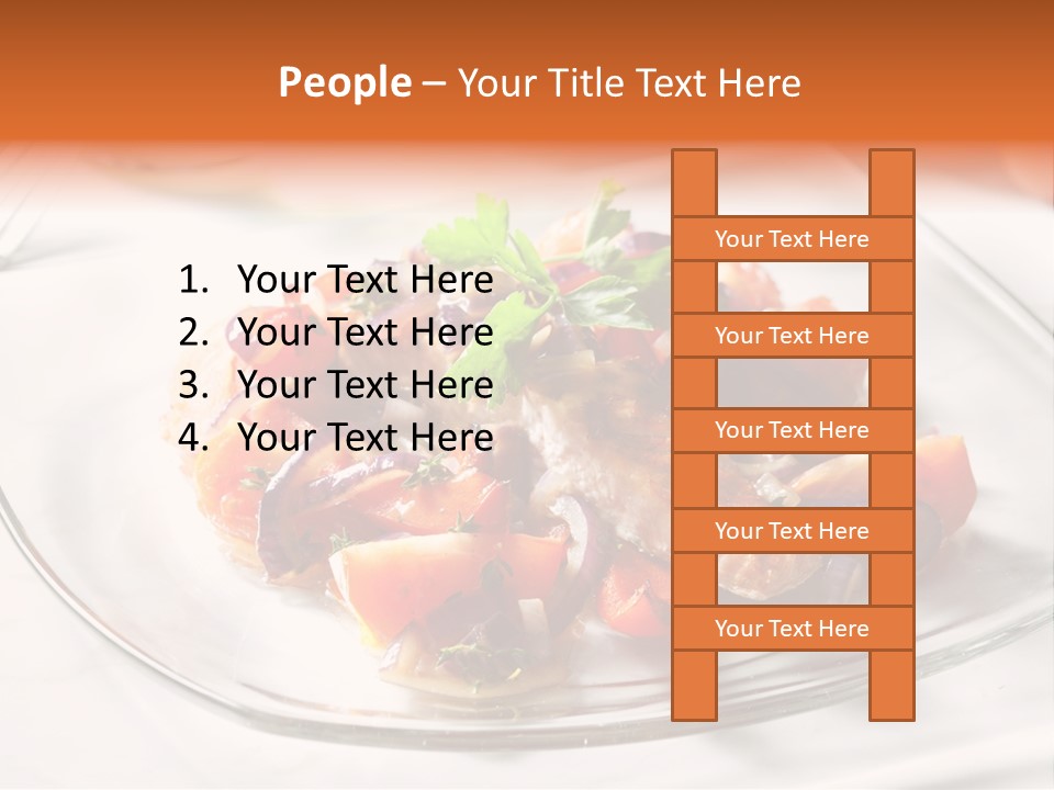 Life Health Parsley PowerPoint Template