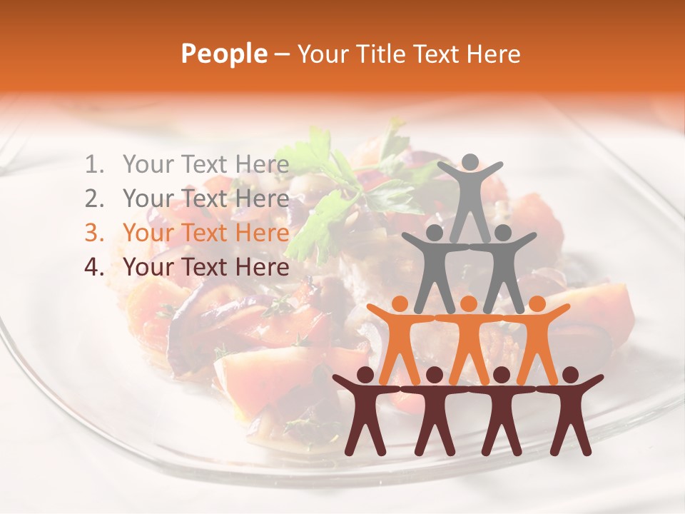 Life Health Parsley PowerPoint Template