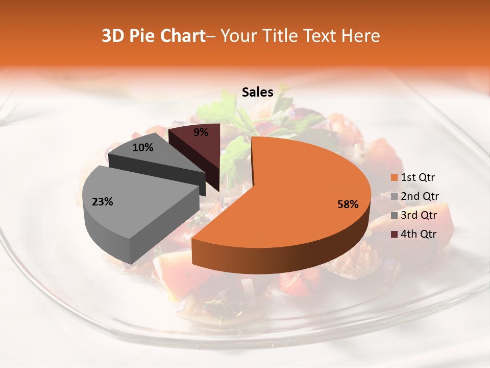 Life Health Parsley PowerPoint Template