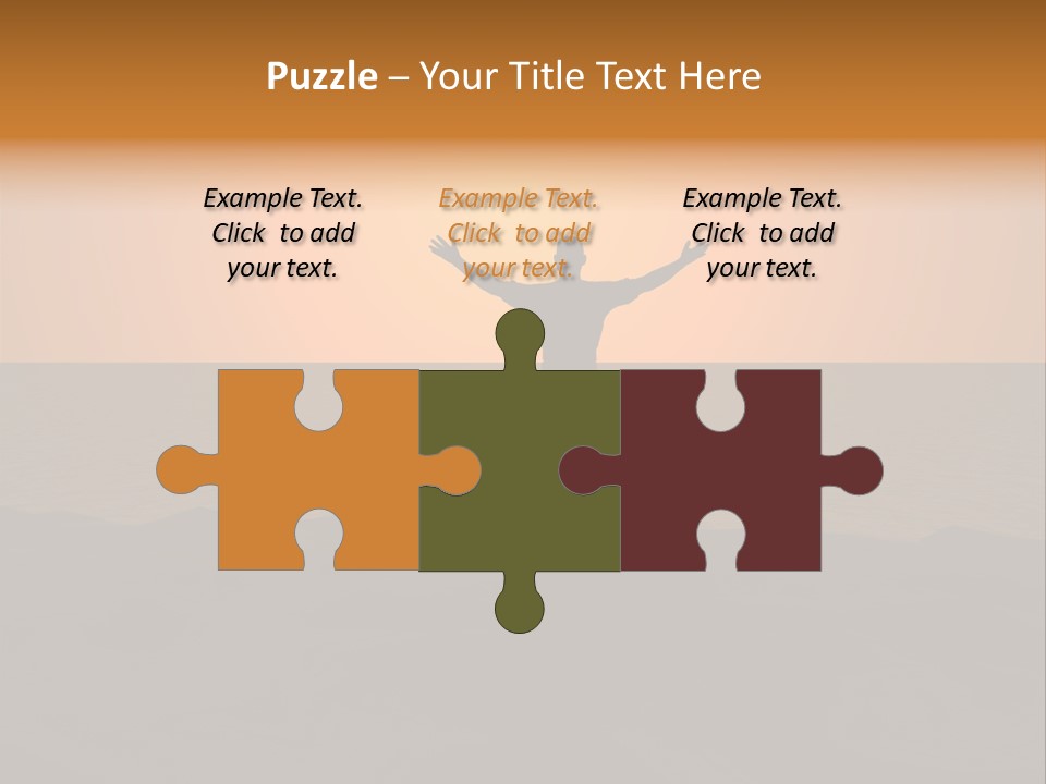 Hands Rave Sea PowerPoint Template