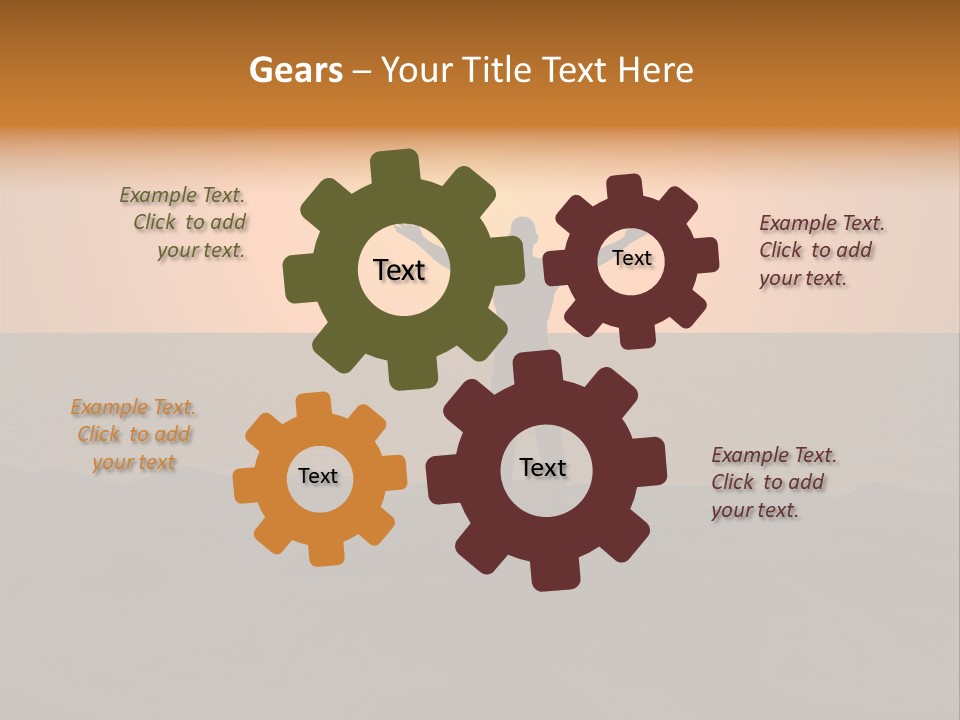 Hands Rave Sea PowerPoint Template