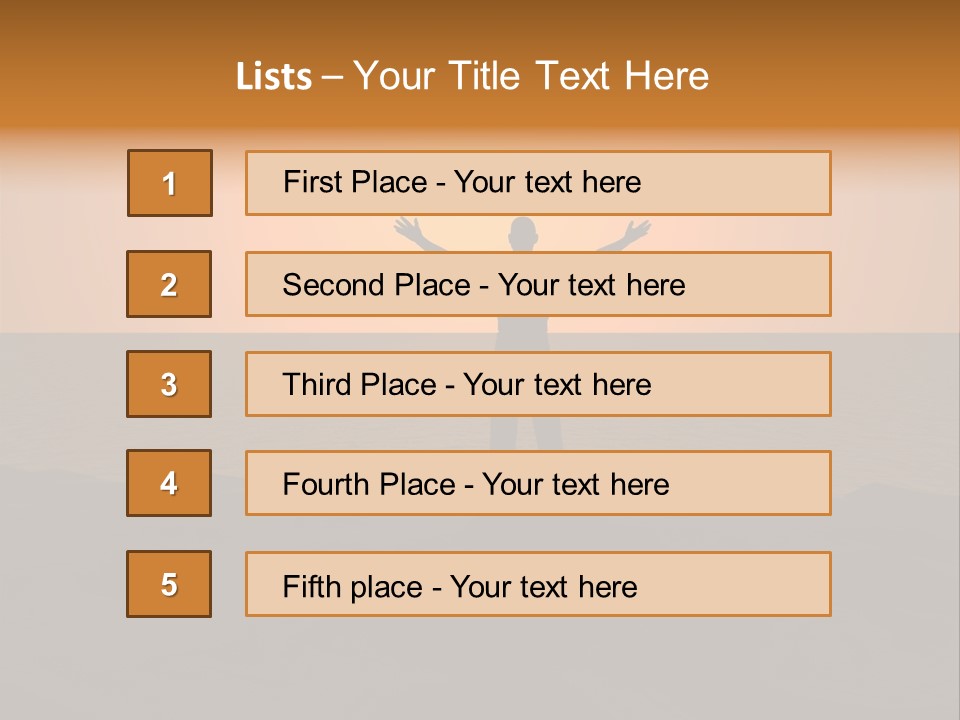 Hands Rave Sea PowerPoint Template