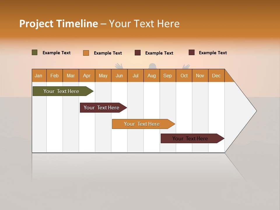 Hands Rave Sea PowerPoint Template