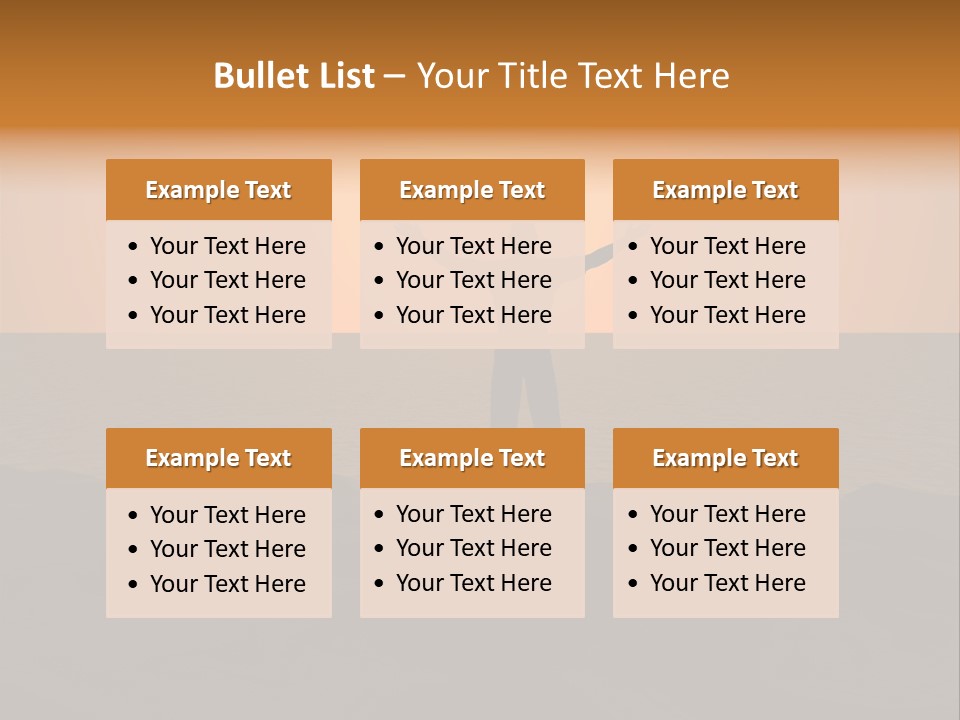 Hands Rave Sea PowerPoint Template