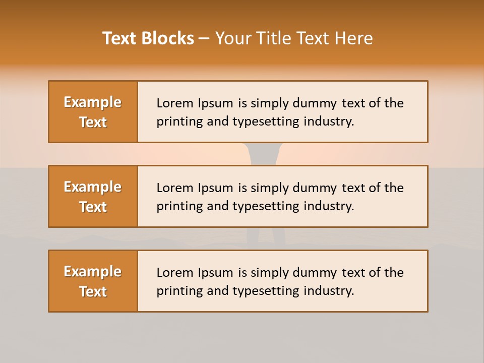Hands Rave Sea PowerPoint Template