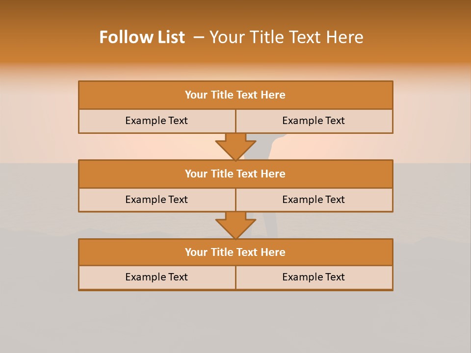 Hands Rave Sea PowerPoint Template
