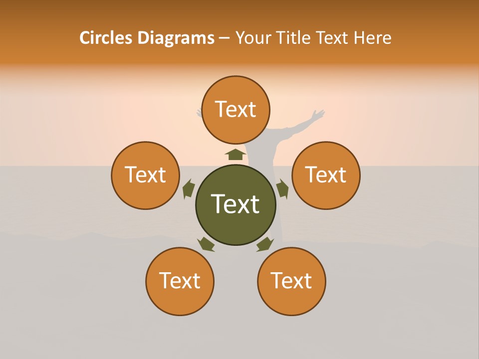 Hands Rave Sea PowerPoint Template