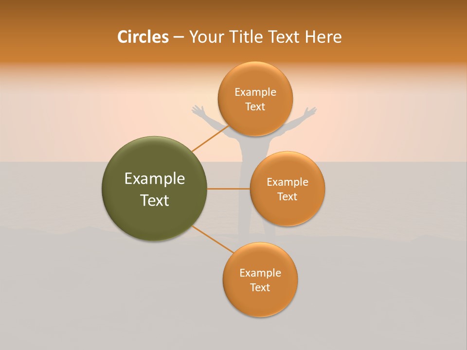 Hands Rave Sea PowerPoint Template