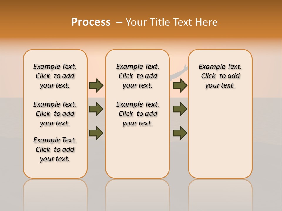 Hands Rave Sea PowerPoint Template