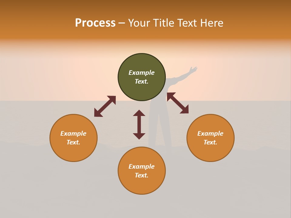 Hands Rave Sea PowerPoint Template