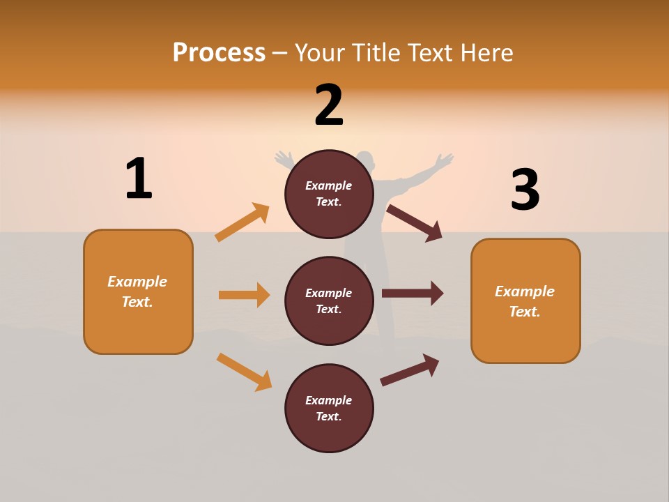 Hands Rave Sea PowerPoint Template