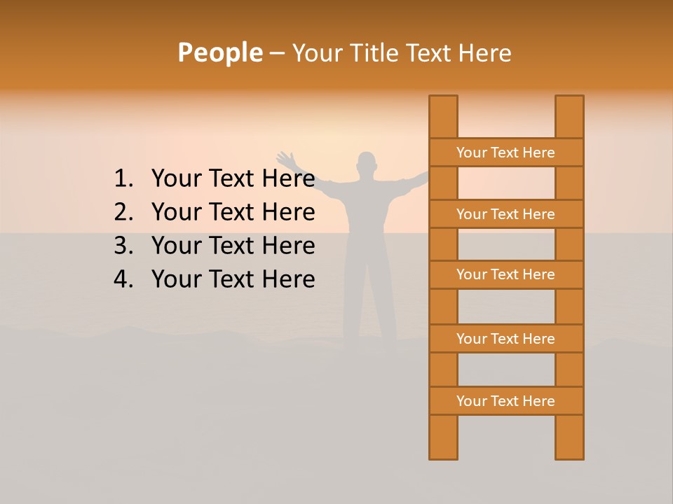 Hands Rave Sea PowerPoint Template