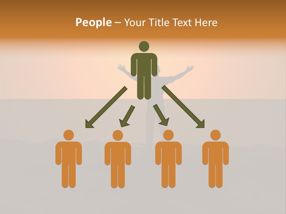 Hands Rave Sea PowerPoint Template