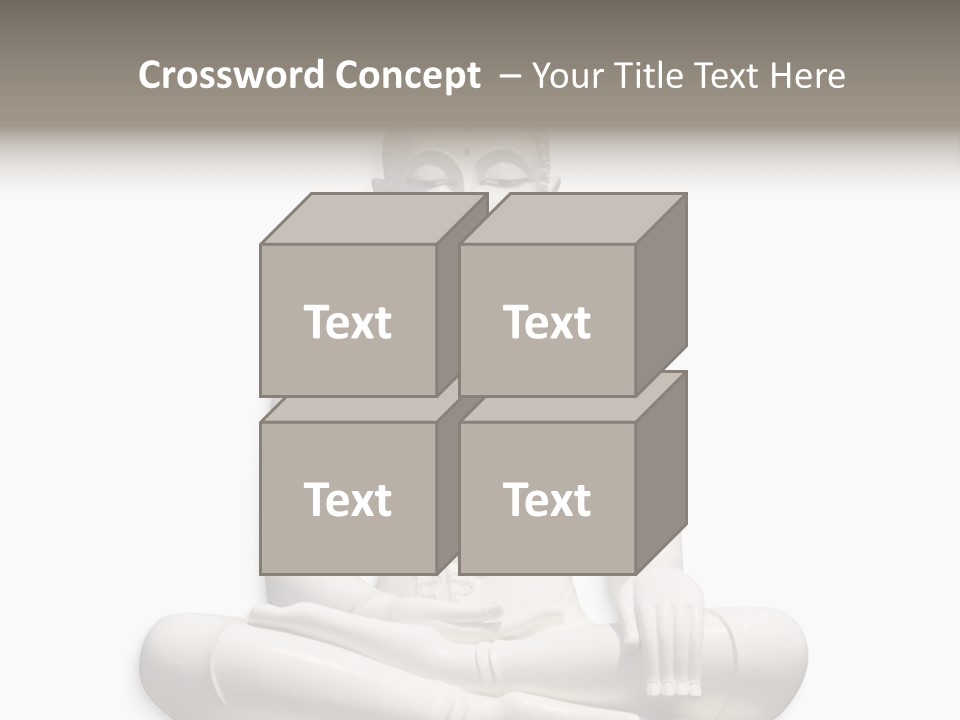 Budha Creed Godhood PowerPoint Template