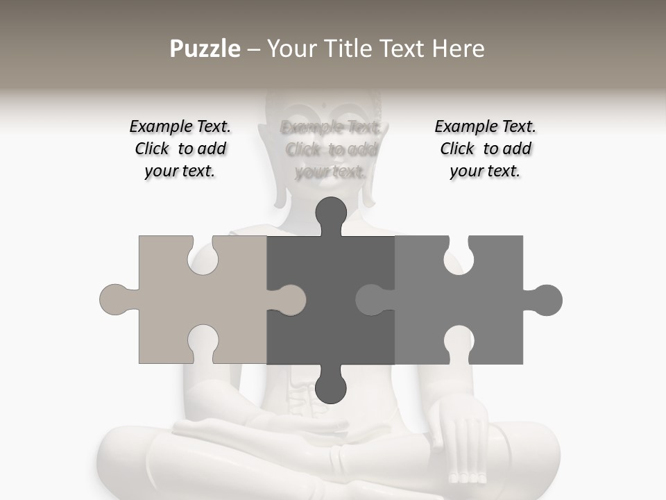 Budha Creed Godhood PowerPoint Template