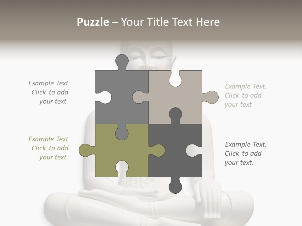 Budha Creed Godhood PowerPoint Template