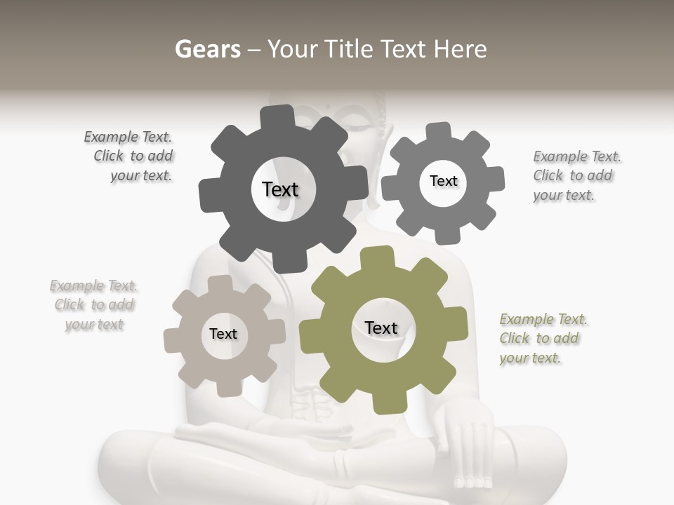 Budha Creed Godhood PowerPoint Template