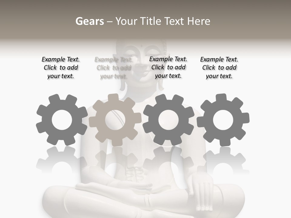 Budha Creed Godhood PowerPoint Template