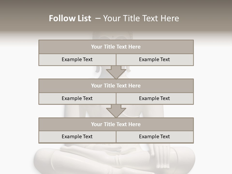 Budha Creed Godhood PowerPoint Template
