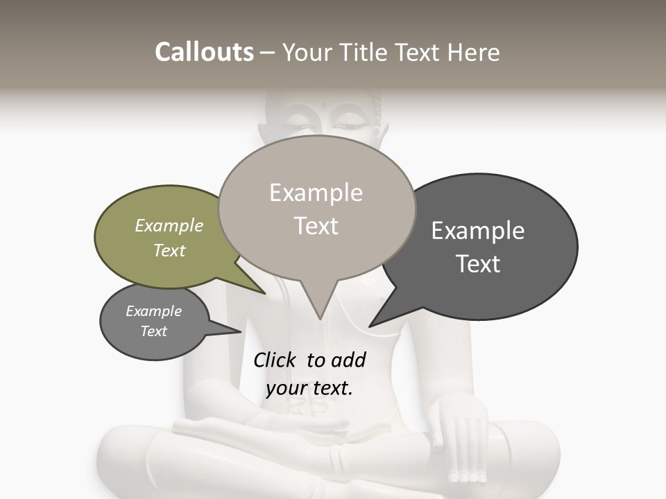 Budha Creed Godhood PowerPoint Template