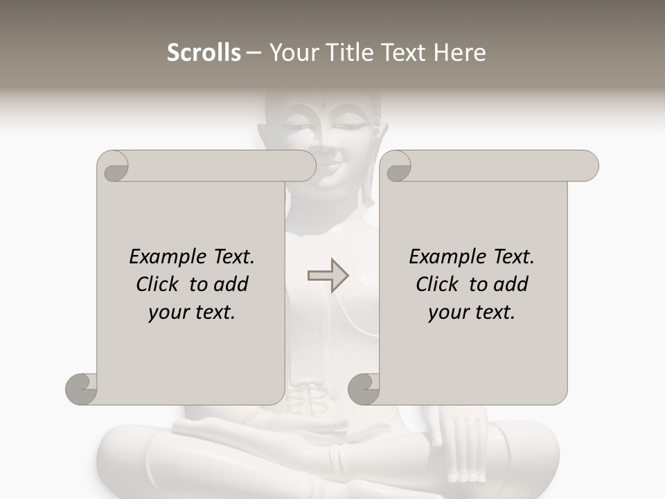 Budha Creed Godhood PowerPoint Template